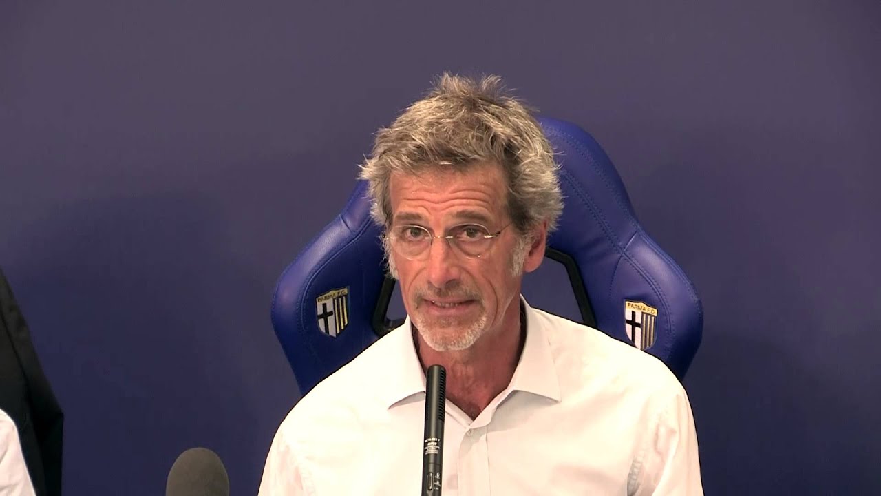 Guido Barilla alla presentazione di Parma Calcio 1913