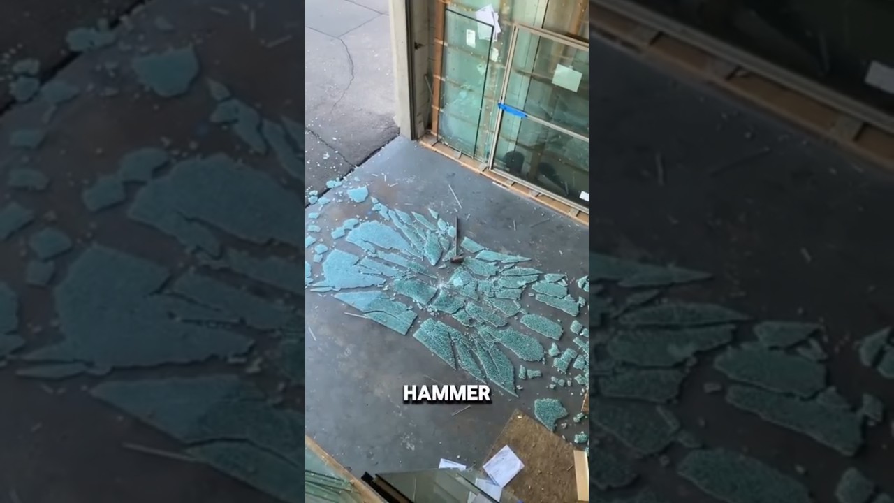 Why tempered glass sometimes break, sometimes not? #dndx1