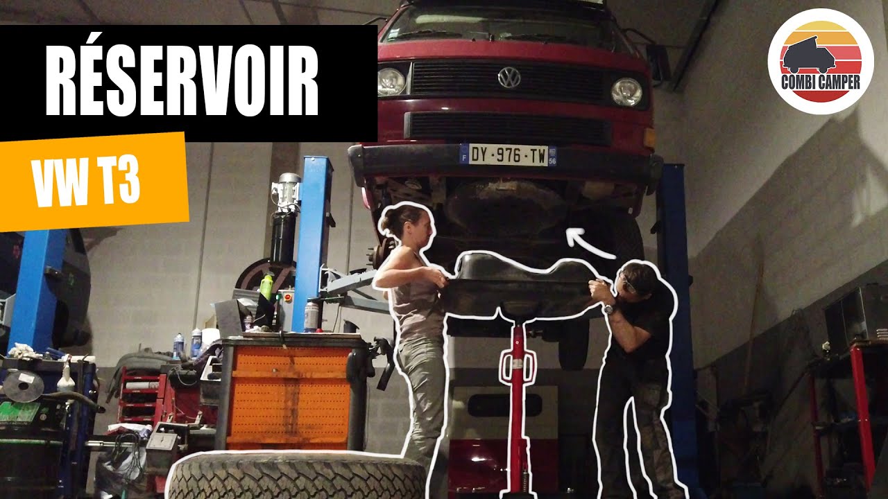 REFAIRE L'ÉTANCHÉITÉ DU RESERVOIR DE CARBURANT | Mécanique et Entretien VW T3