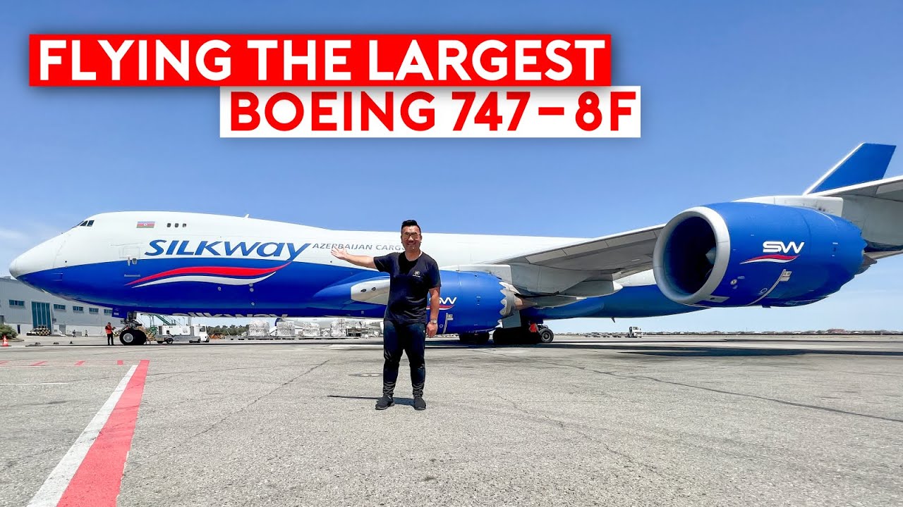 Flying Boeing&rsquo;s Largest Aircraft - 747-8F Cargo SilkWay West