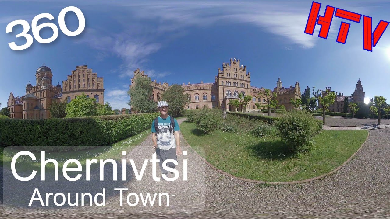 360VR Chernivtsi,Ukraine-Around Town and University 2021