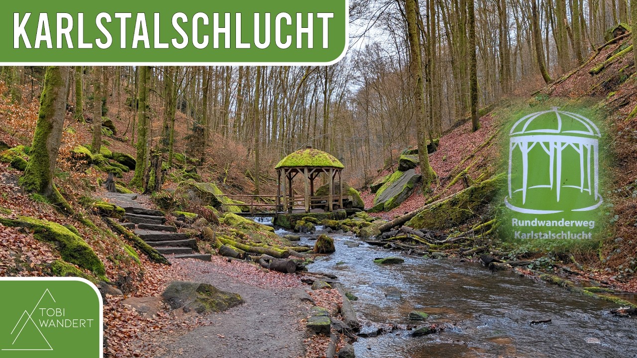 Wandern im Herzen des Pf&auml;lzerwaldes - Unterwegs auf dem Rundwanderweg Karlstalschlucht