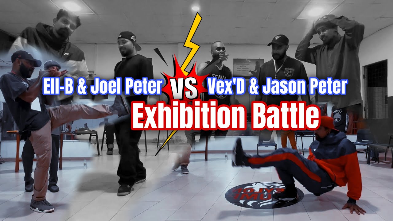 Joel Peter & Ell-B Vs Jeson & Vex'D | Exhibition Battle | Ceylon Krump 2025