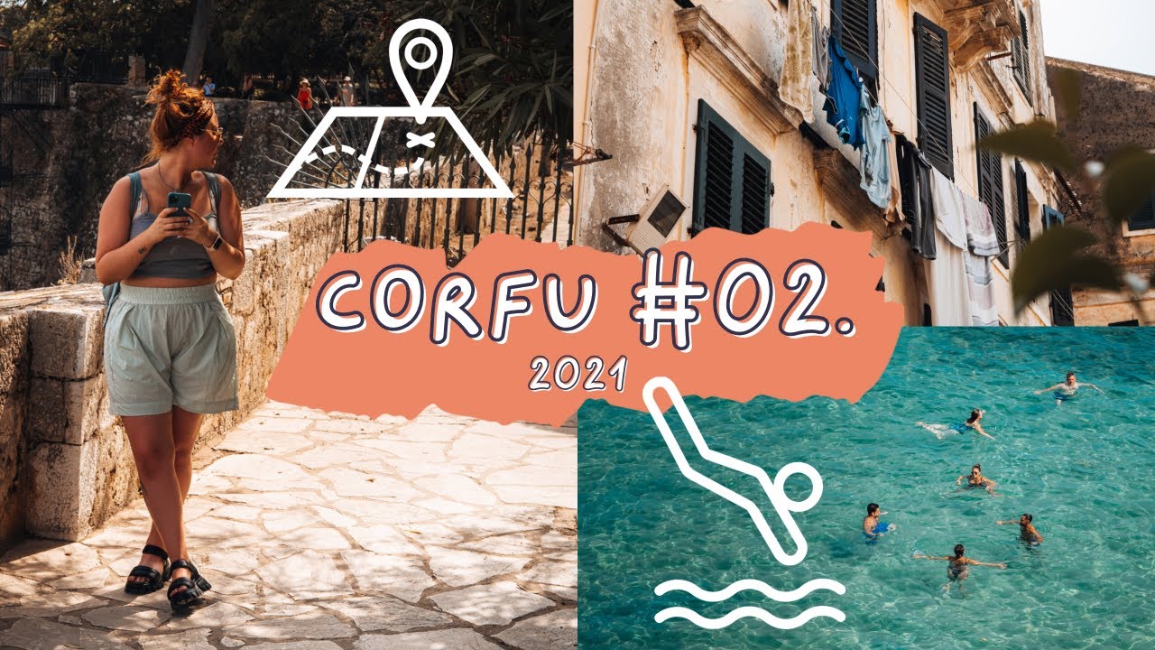 CORFU VLOG #2 | CORFU TOWN, VISITING A MONASTERY & BAD HAIR