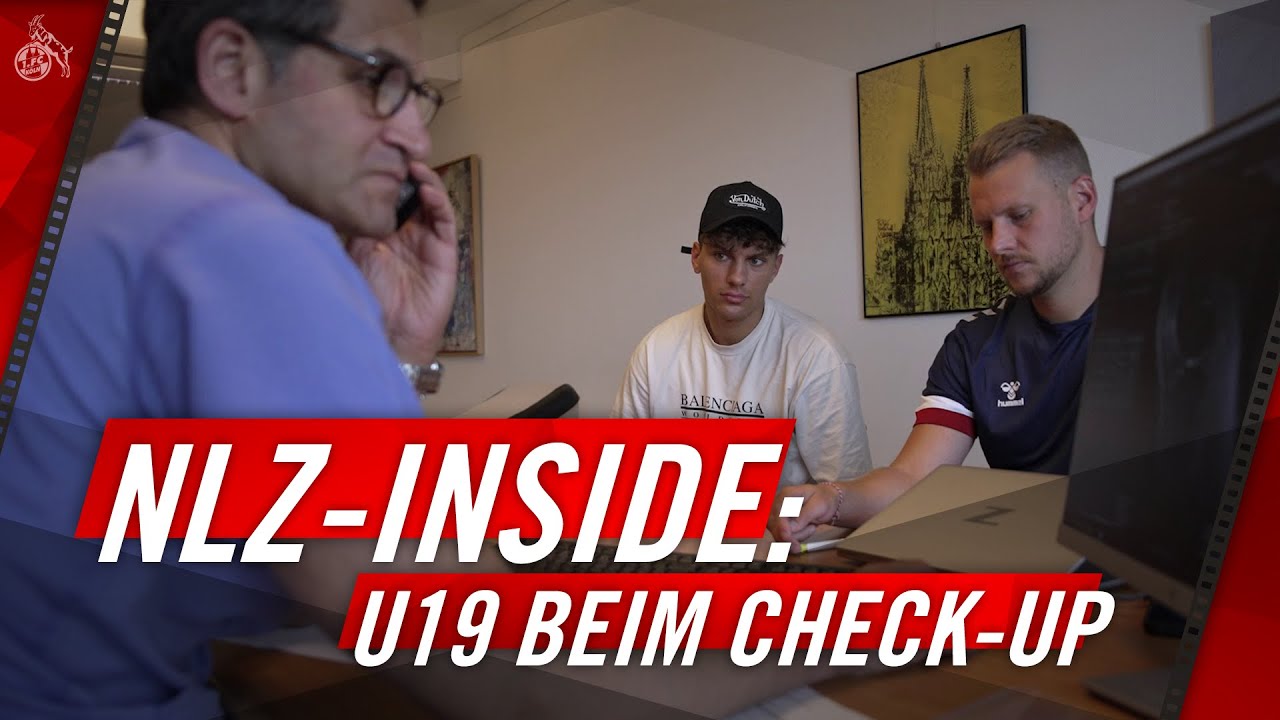 NLZ-INSIDE: U19-Bundesligaspieler beim Check-up | 1. FC Köln