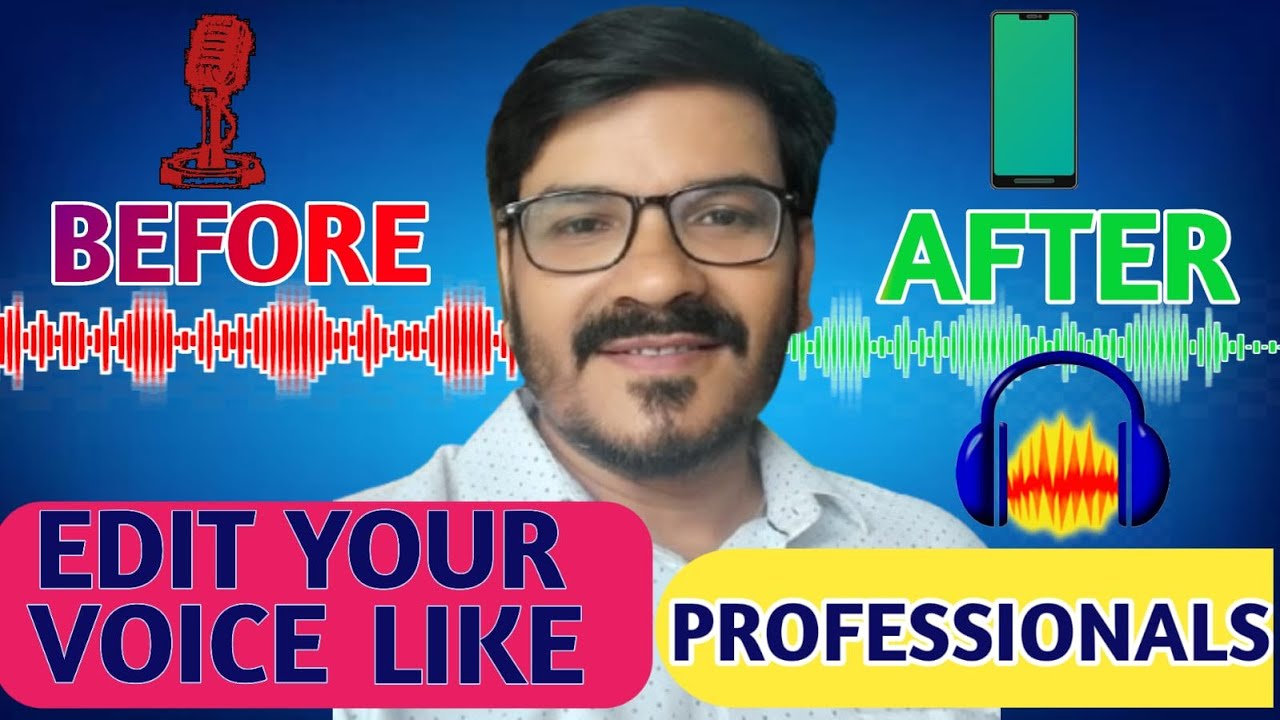 Edit Audio Like a Pro: Complete Audacity Voice Tutorial | Edit Your Voice Professionally in 3 steps