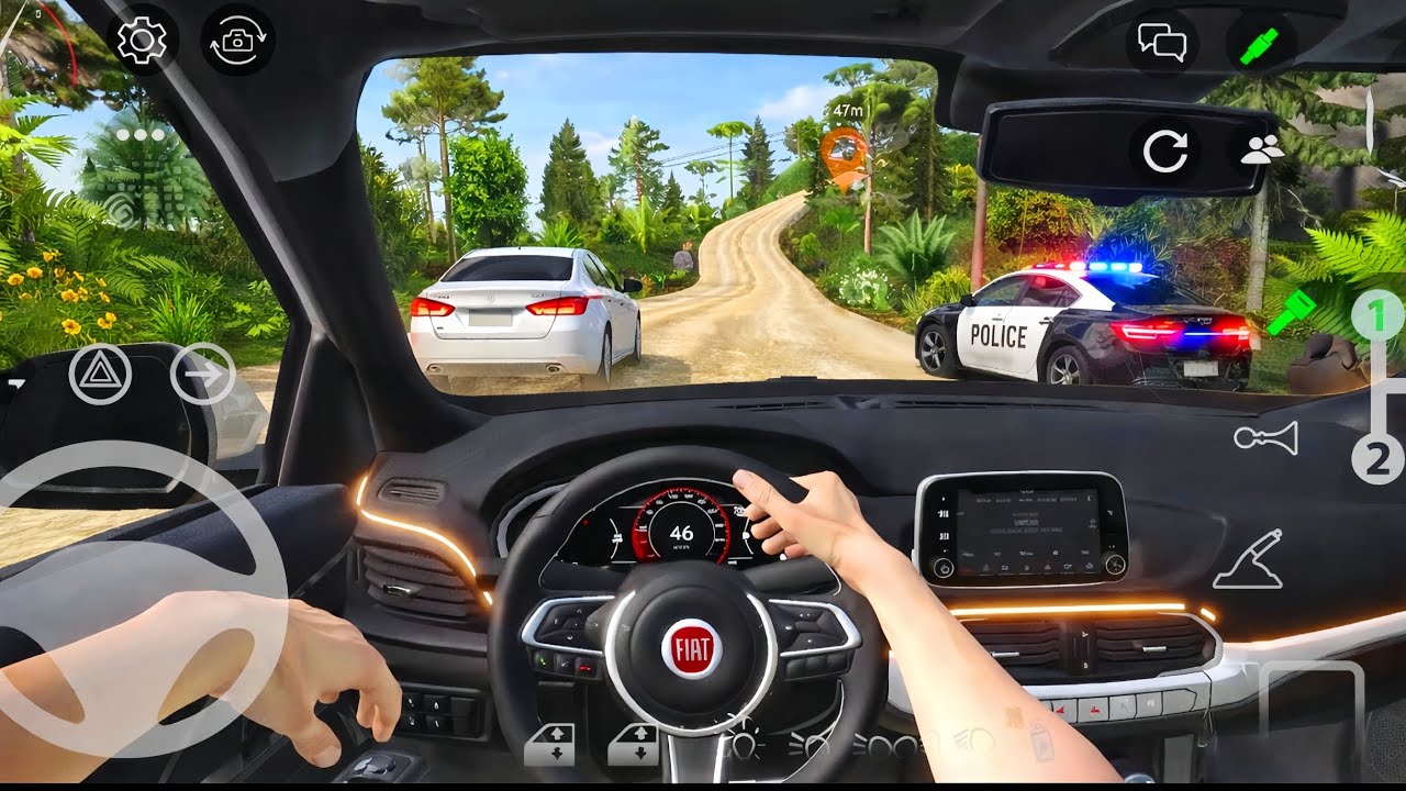 🚘Custom Cars: Online Drive - Fiat Egeas Realistic POV Driving | New Mobile Game 