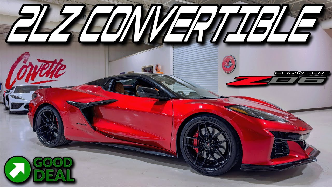 Corvette C8 Z06 2025 года выпуска, цвет Mist Red, — отличная покупка в Corvette World!