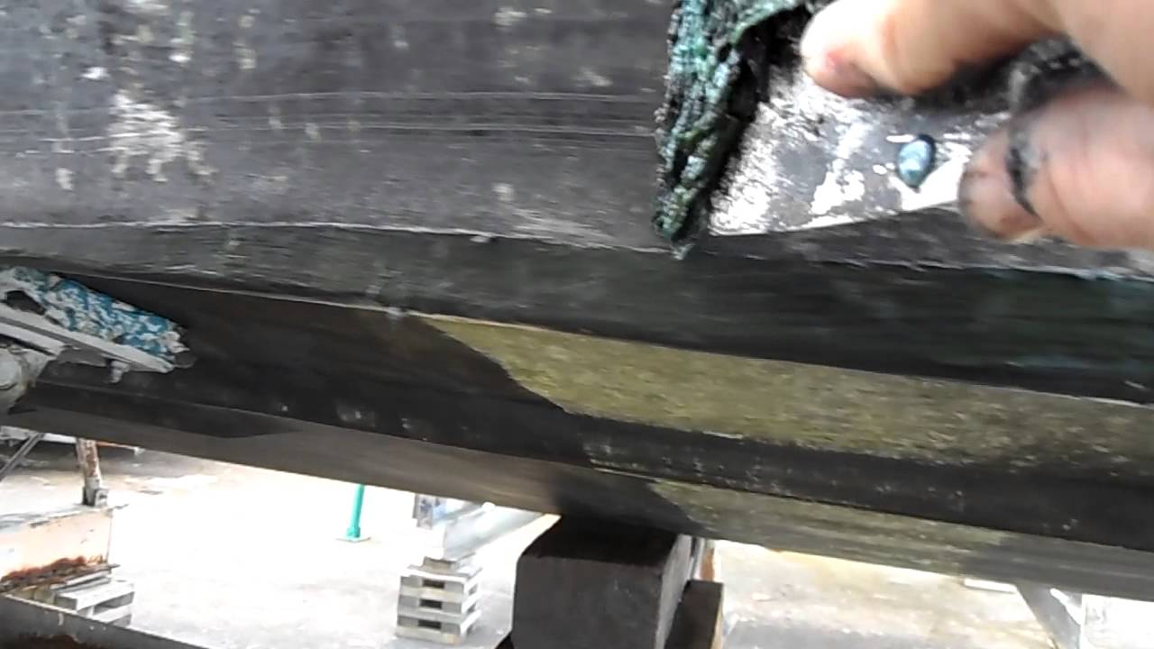 Antifoul paint remover