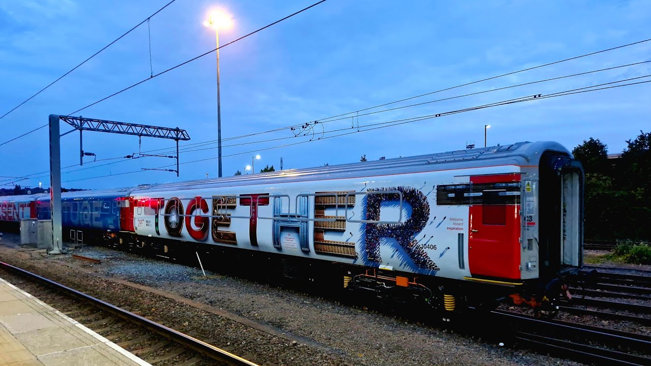 66710 Karren Harrison Reverses The Inspiration Train Into Norwich Low Level Sidings (06/08/2025)