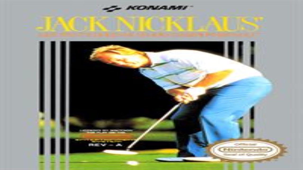Jack Nicklaus' Greatest 18 Holes of Major Championship Golf - Nes Playthrough