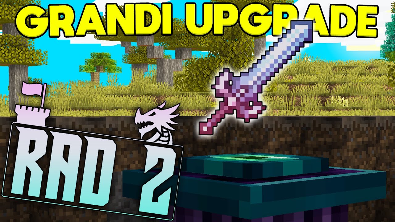 GRANDI UPGRADE! Nuova spada e.. BUGGO TUTTO - Minecraft ITA RAD2