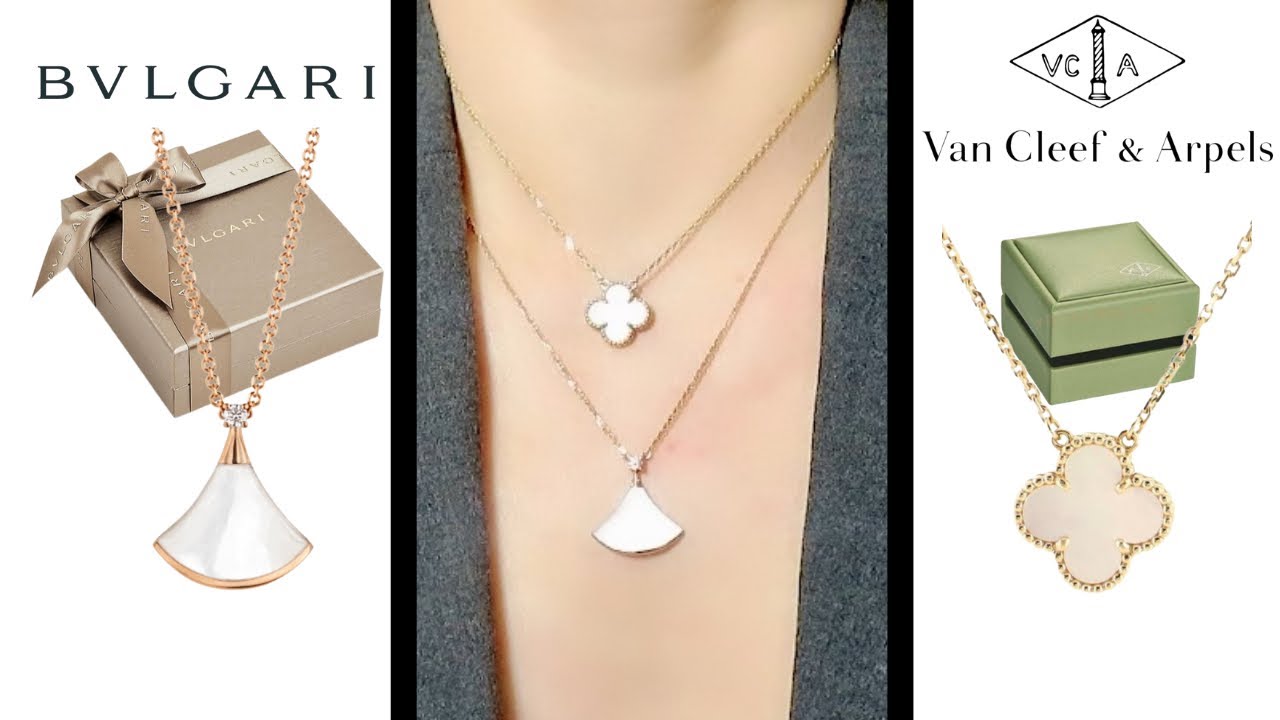 VAN CLEEF & ARPELS VINTAGE ALHAMBRA VS BVLGARI DIVAS' DREAM MOP NECKLACE | Which  one worth to buy?