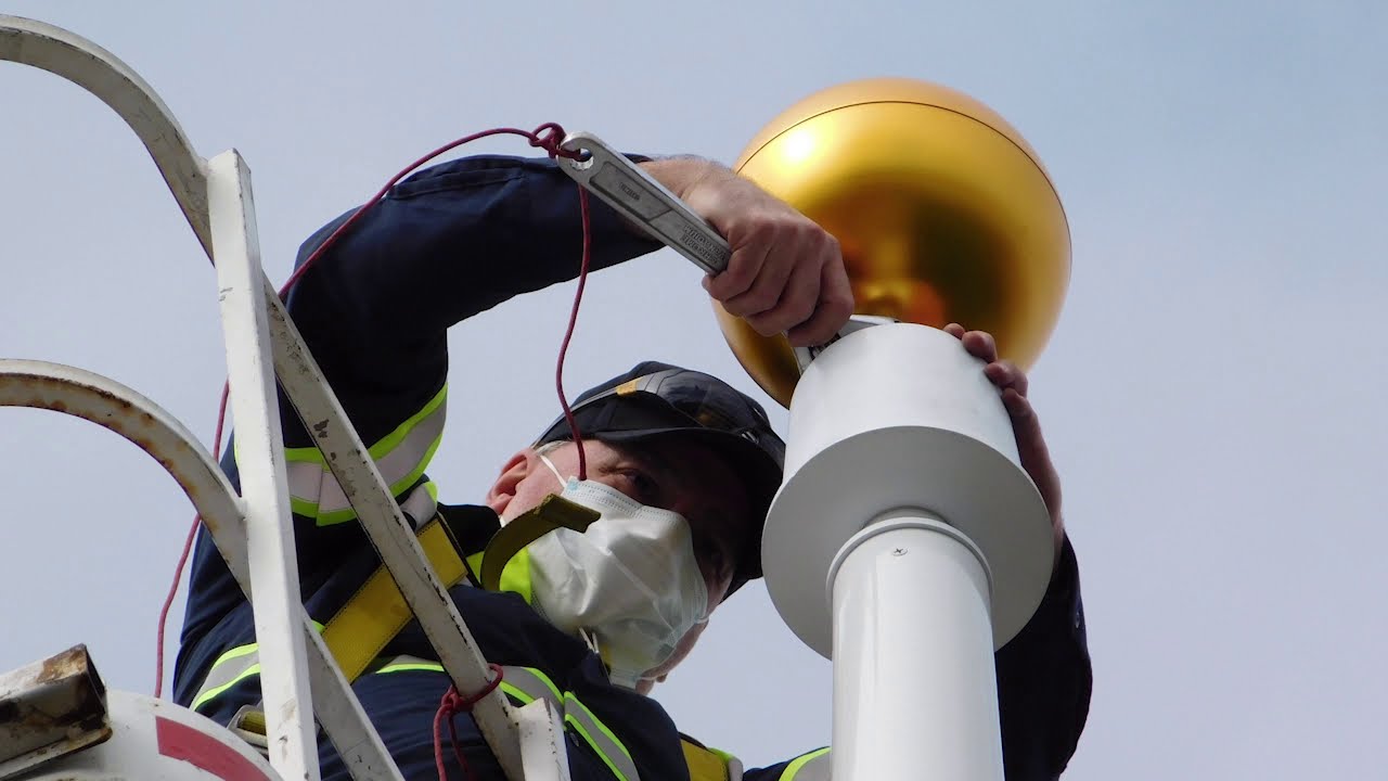 50 Foot Flagpole Installation - Duva Field, Little Falls, NJ