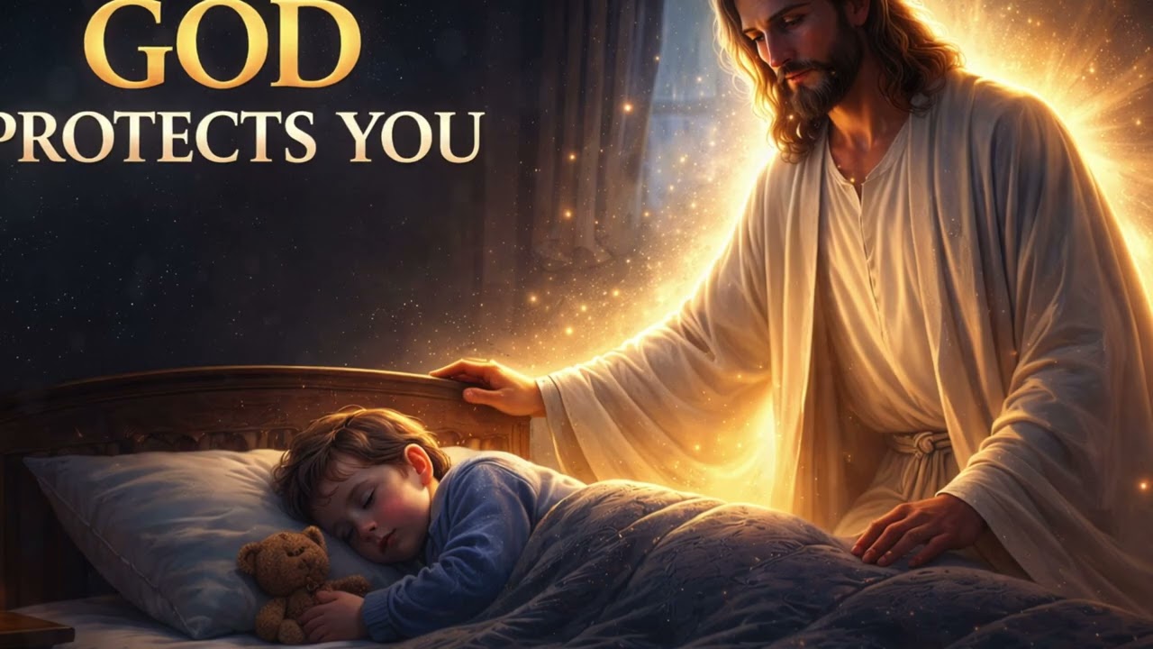 God Is Watching Over You Tonight | Peaceful Night Prayer for Protection and Deep Sleep 3 Hour