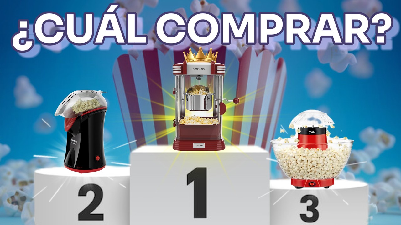 Las 5 Mejores Máquinas Para Hacer Palomitas: Noches de Cine Épicas!