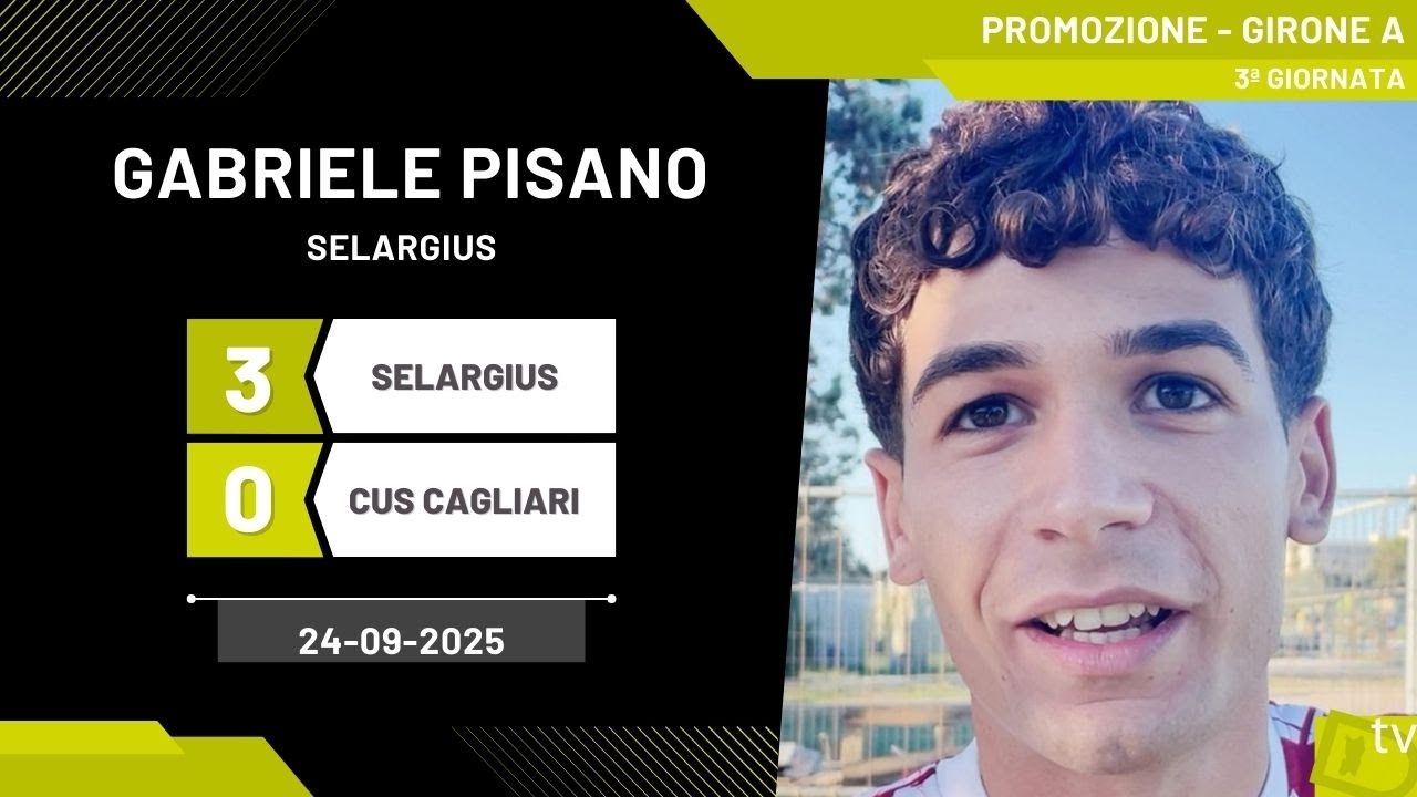 Gabriele Pisano attaccante Selargius 24 09 2025   Diario Sportivo