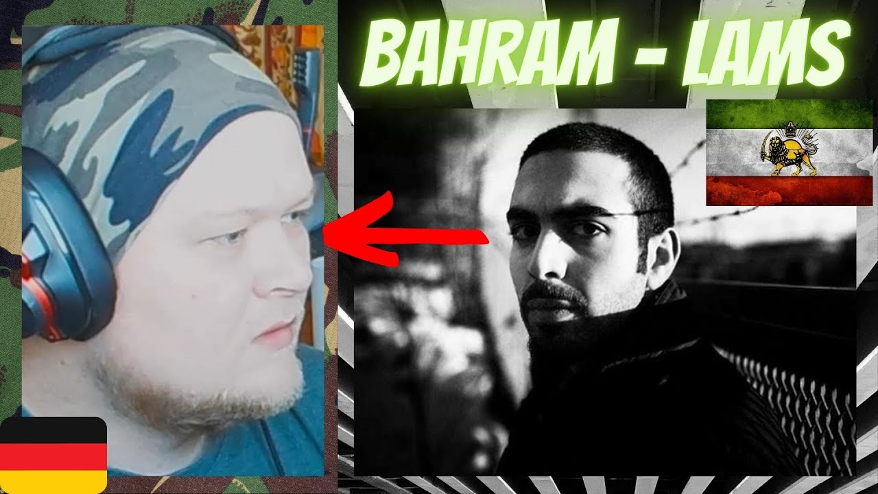 MY LAST PERSIAN REACTION EVER | 💚🤍❤️ Bahram - Lams | GERMAN Rapper reacts