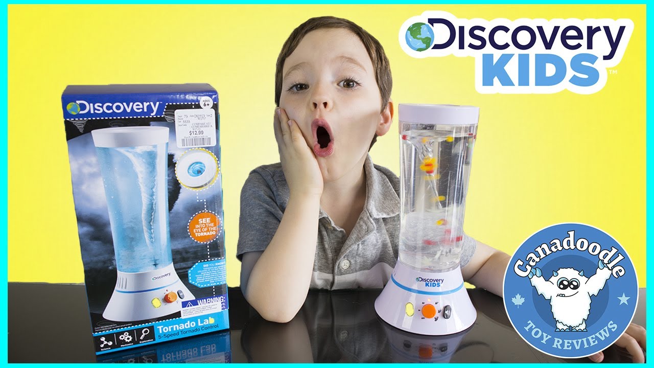 TORNADO VORTEX Science Experiment with Discovery Kids Extreme Weather Tornado Lab for kids