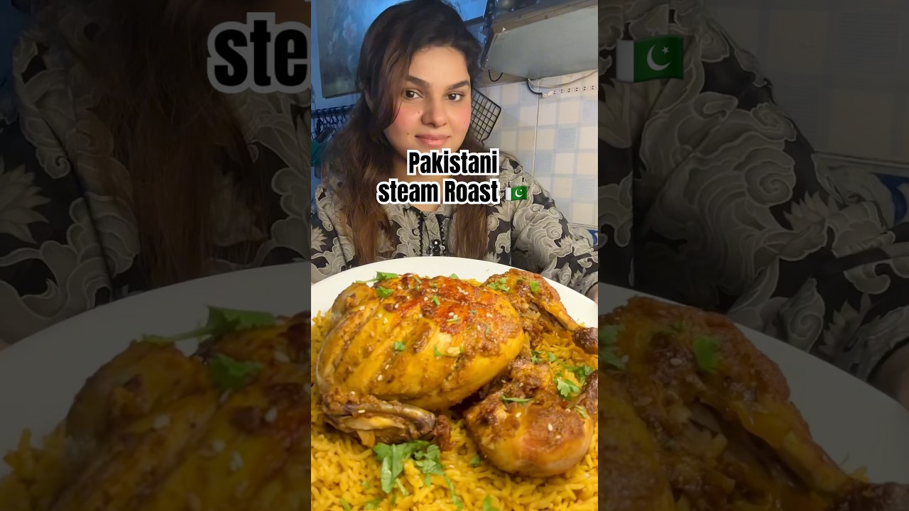 Have you ever tried this Pakistani steam roast?👩&zwj;🍳🇵🇰 #food #recipe #pakistanifood #shorts