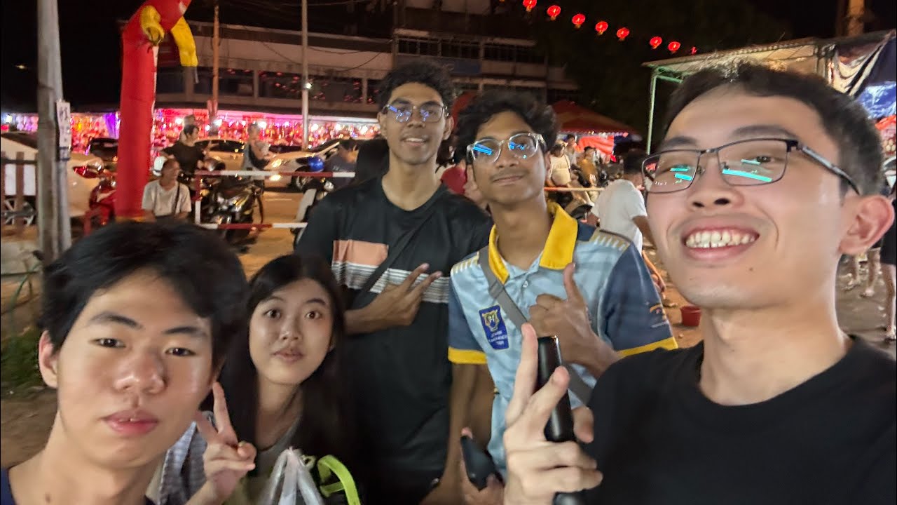 和朋友去penang比赛的第二天