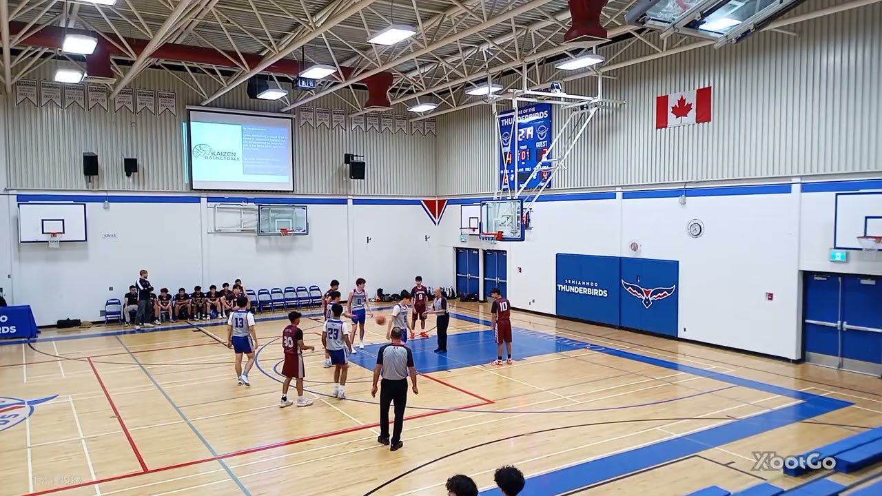 Semiahmoo Thunderbirds  Junior Boys Basketball vs Richmond  Colts November 25, 2025