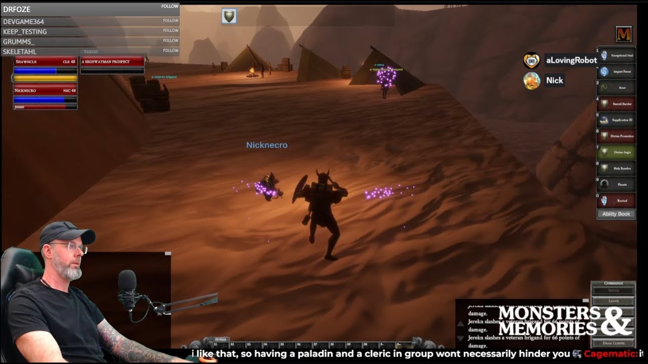 Level 48 Necro and Cleric Duo Session with Nick