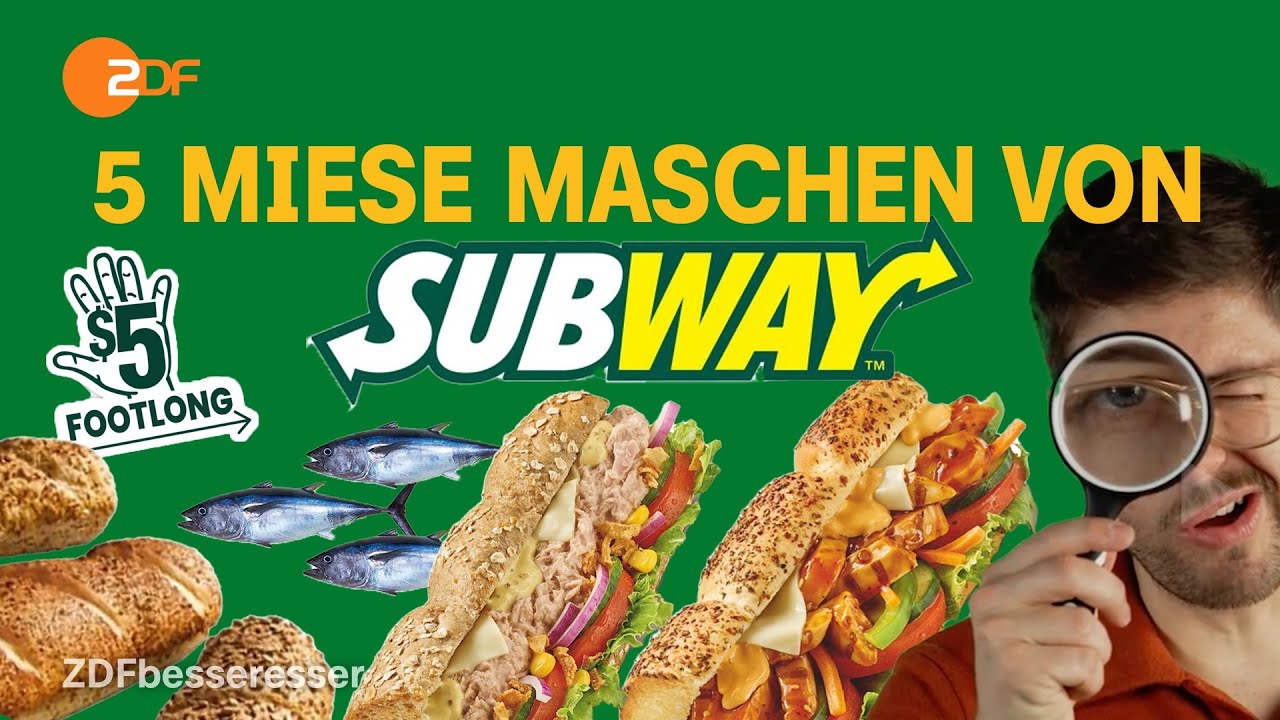 Subway S&uuml;nden: Diese 5 miesen Maschen solltet ihr kennen