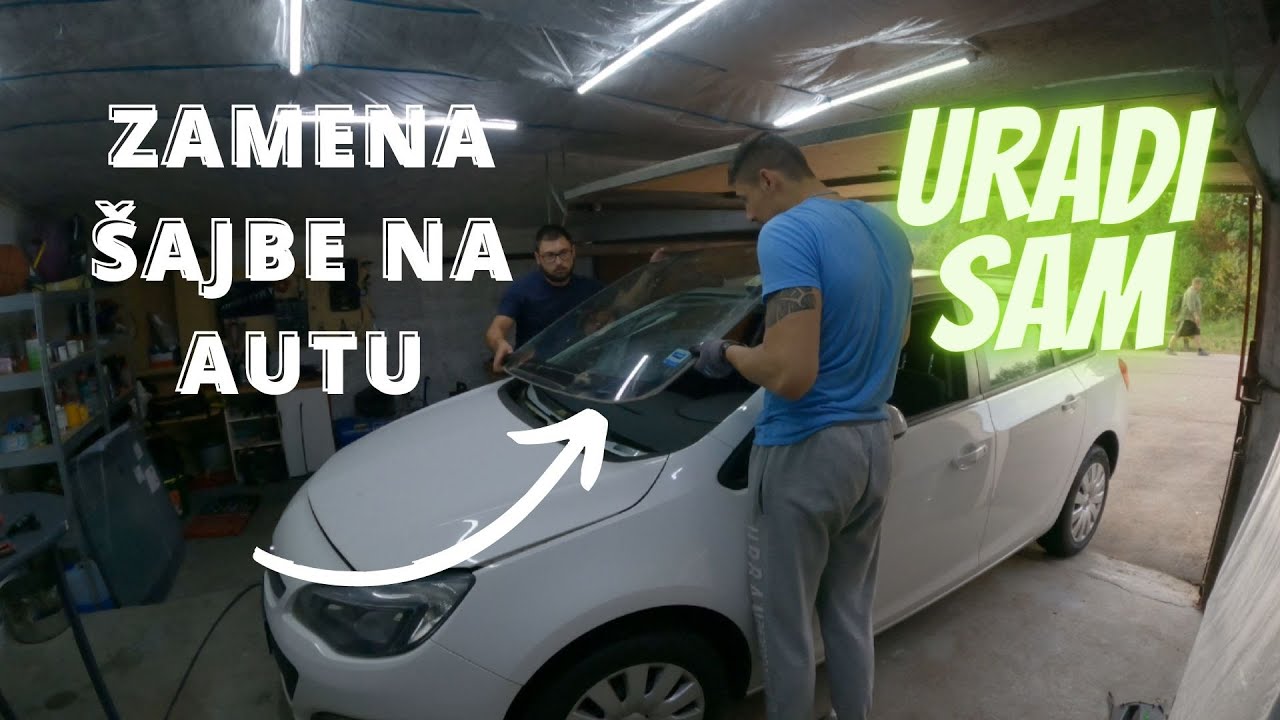 KAKO ZAMENITI ŠOFER ŠAJBU NA AUTU ?! (uradi sam)