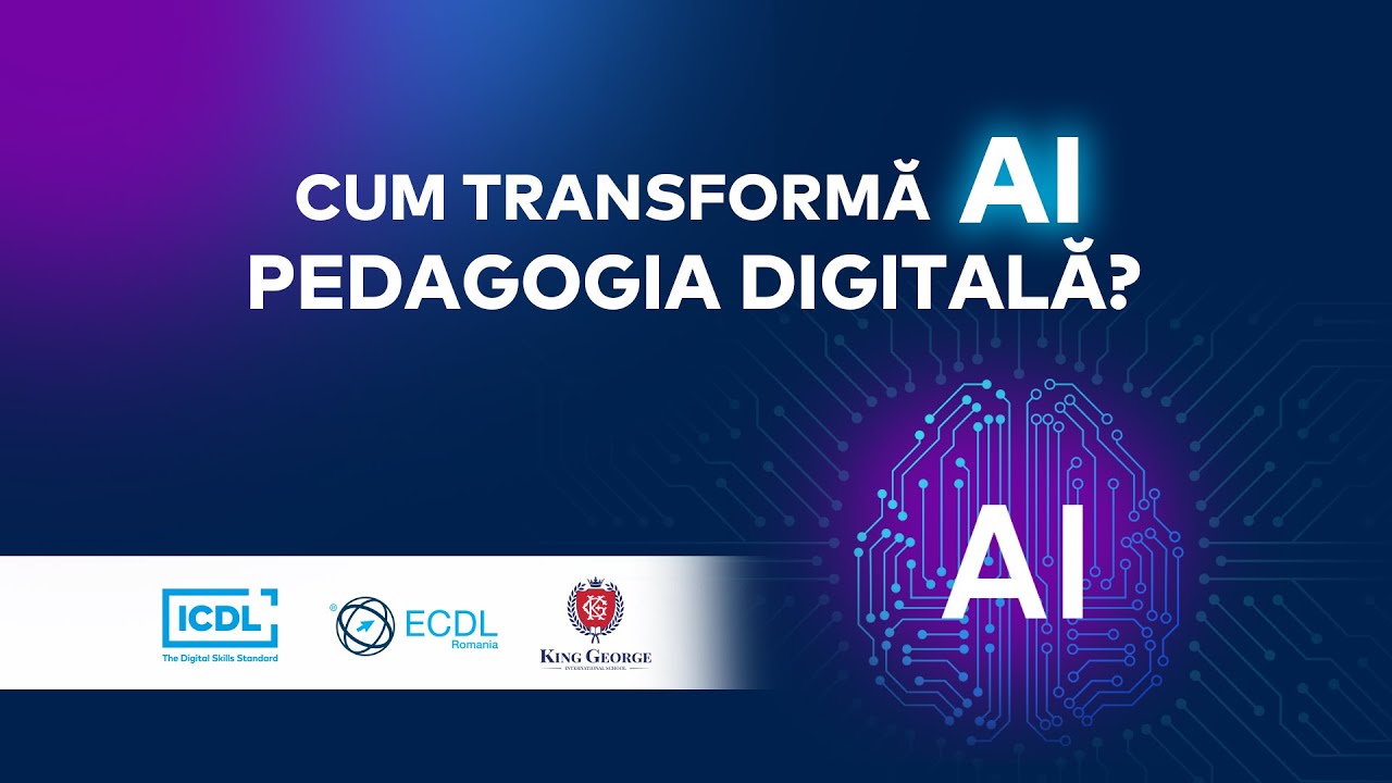 Cum transformă AI pedagogia digitală?  Conferință ECDL