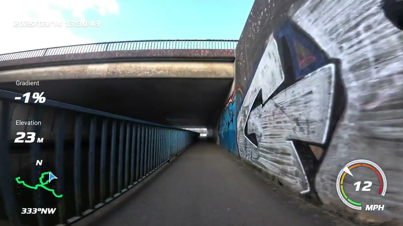 A lap of Craigavon Lakes 14-3-25