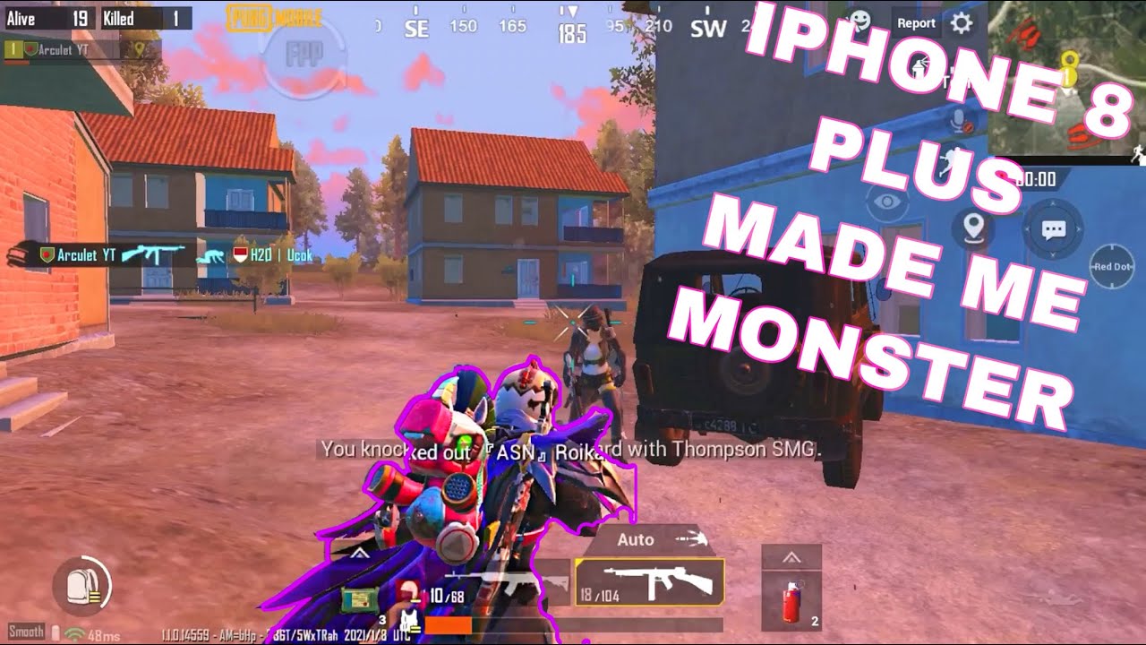 IPHONE 8 PLUS MADE ME MONSTER ⚡️ PUBG MOBILE MONTAGE ⚡️ ARCULET GAMING