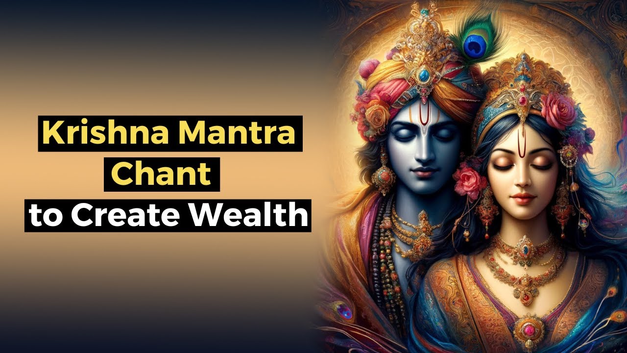 Krishna Mantra Chant to Create Wealth