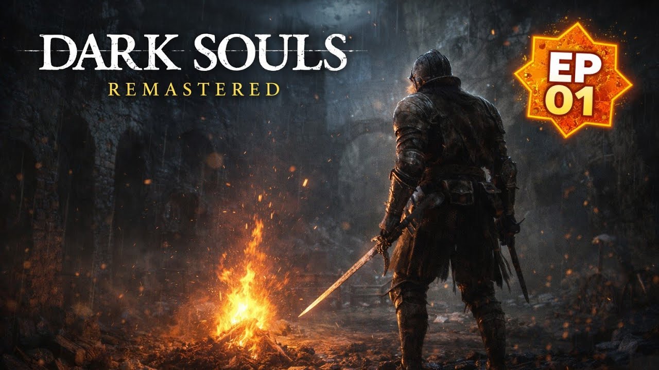 Dark Souls Remastered (Playthrough) EP 01 startar med trollkarls bygge