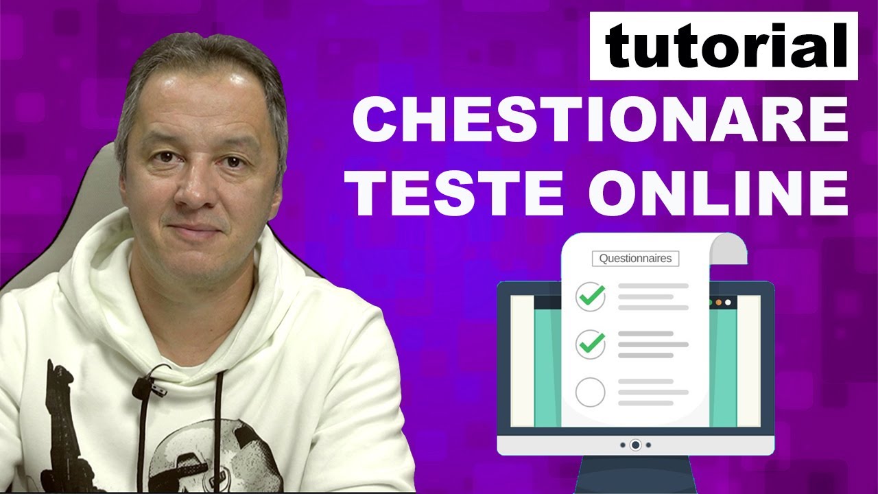 Tutorial Google Forms - Cum creez teste si chestionare online? [pas cu pas pt incepatori]