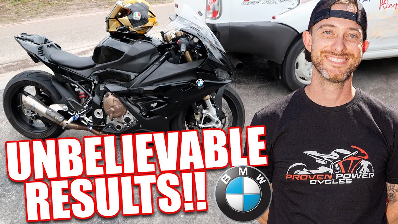 2022 BMW S1000rr Custom Tune on PUMP GAS