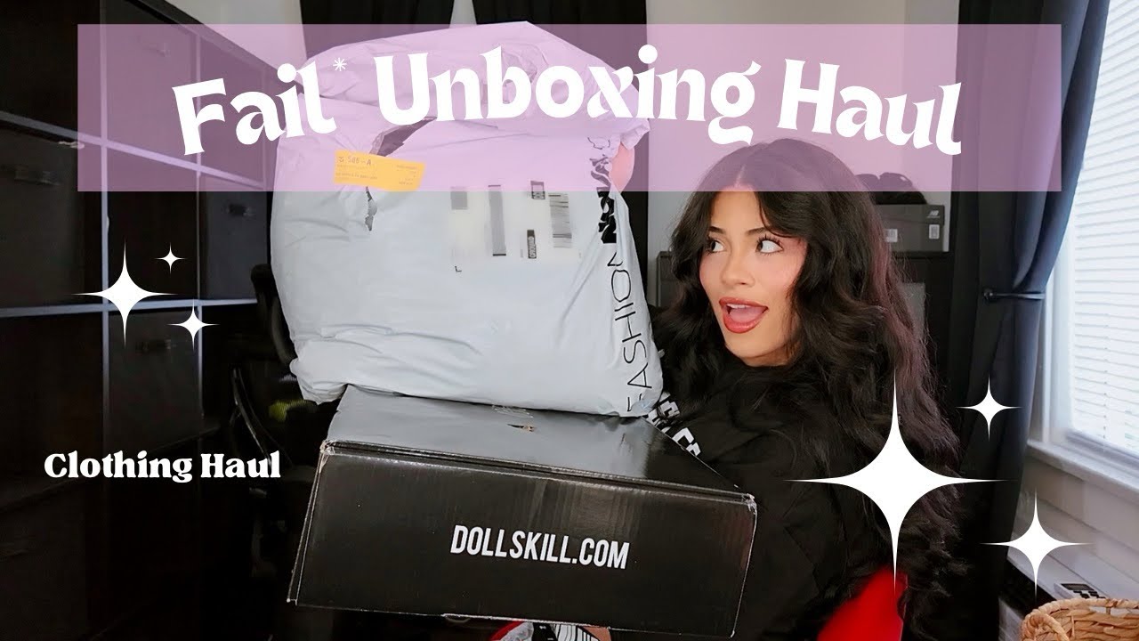 Unboxing Haul from Dollskill & FashionNova 💖
