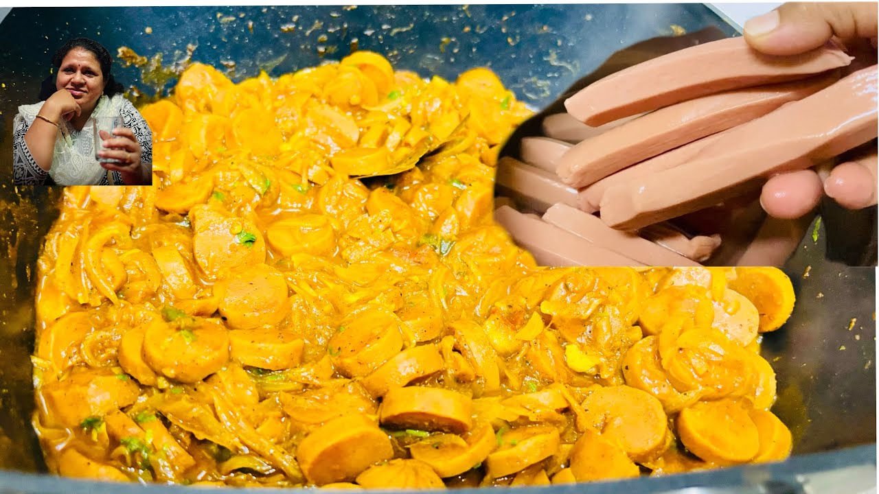 Chicken sausage recipe | Easy tasty sausage recipe| Bachelor's recipe | How to make sausage gravy