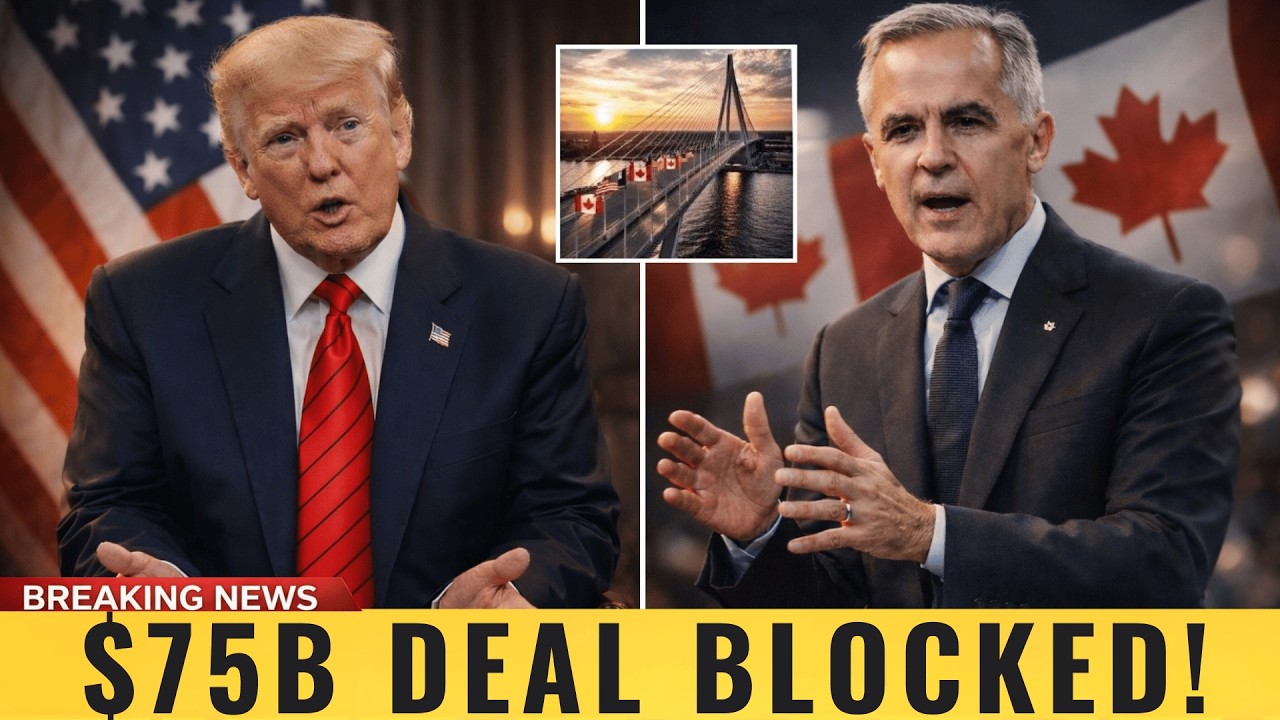 BREAKING: Carney SHUTS DOWN $75 Billion Bridge Deal as Trump Scrambles