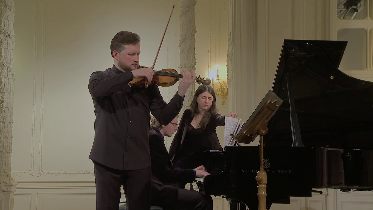 Pavel Milyukov (violin) English Hall of St. Petersburg Music House 2018-01-17 Part 2