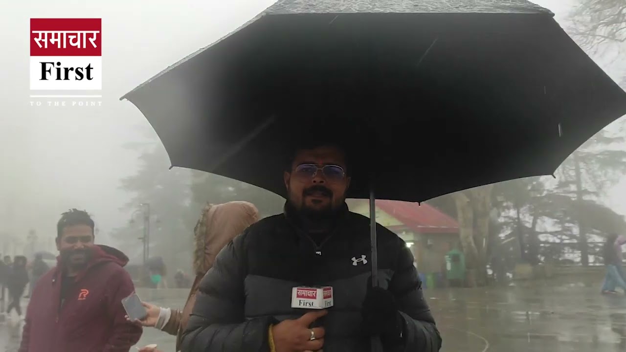 Ground report from Shimla: Tourists cheered amid snowfall