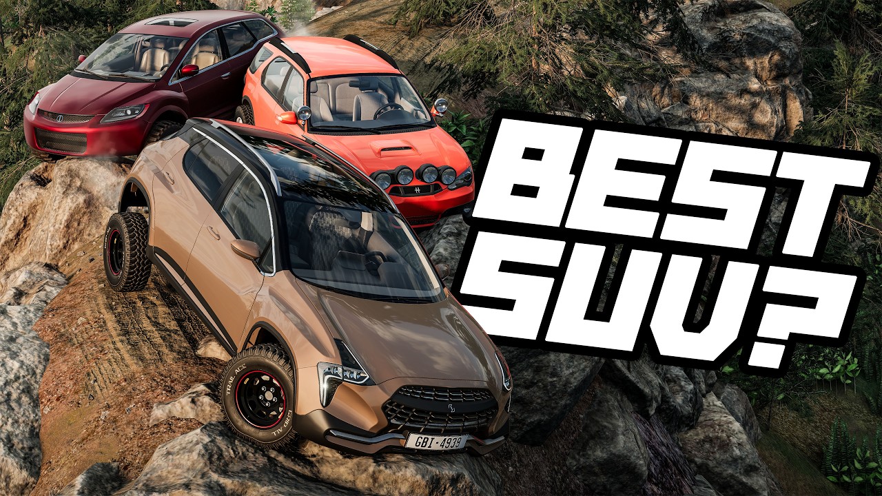 The BEST Modern SUV in BeamNG? | RLS SlopGear Showdown