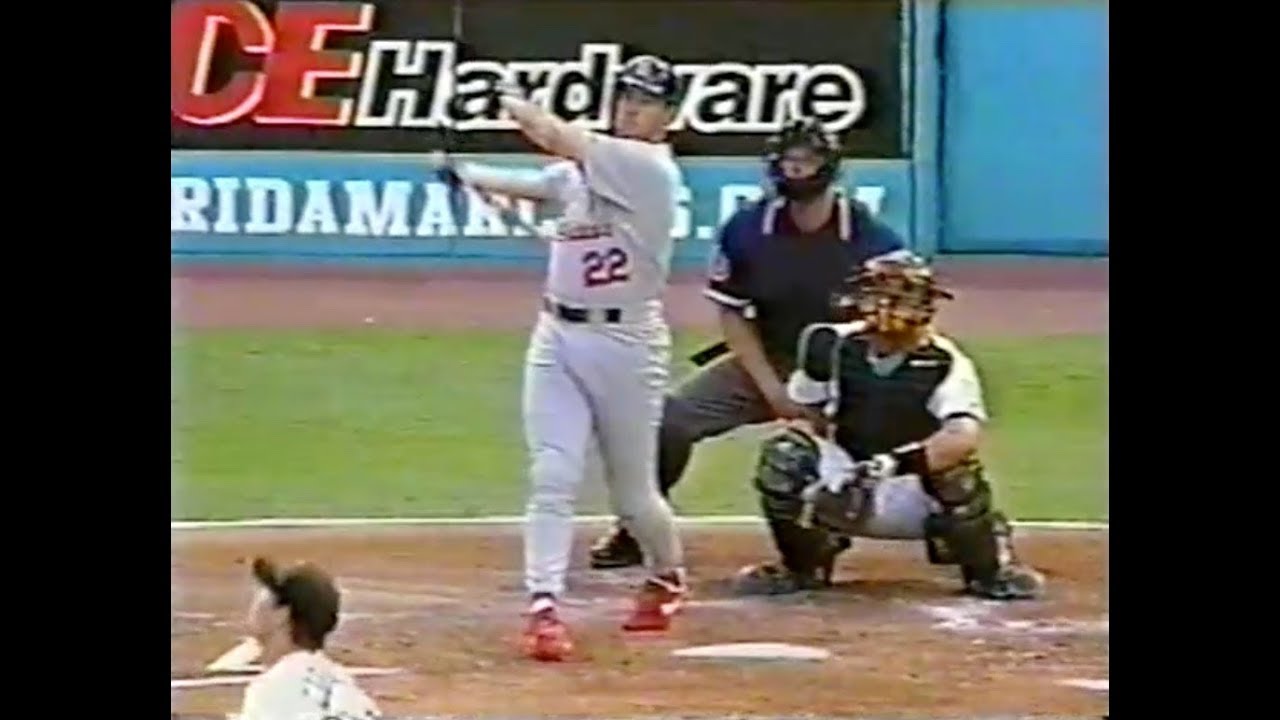 Cardinals @ Marlins 8/30/00 (Will Clark HR; 9th Inning Rally)