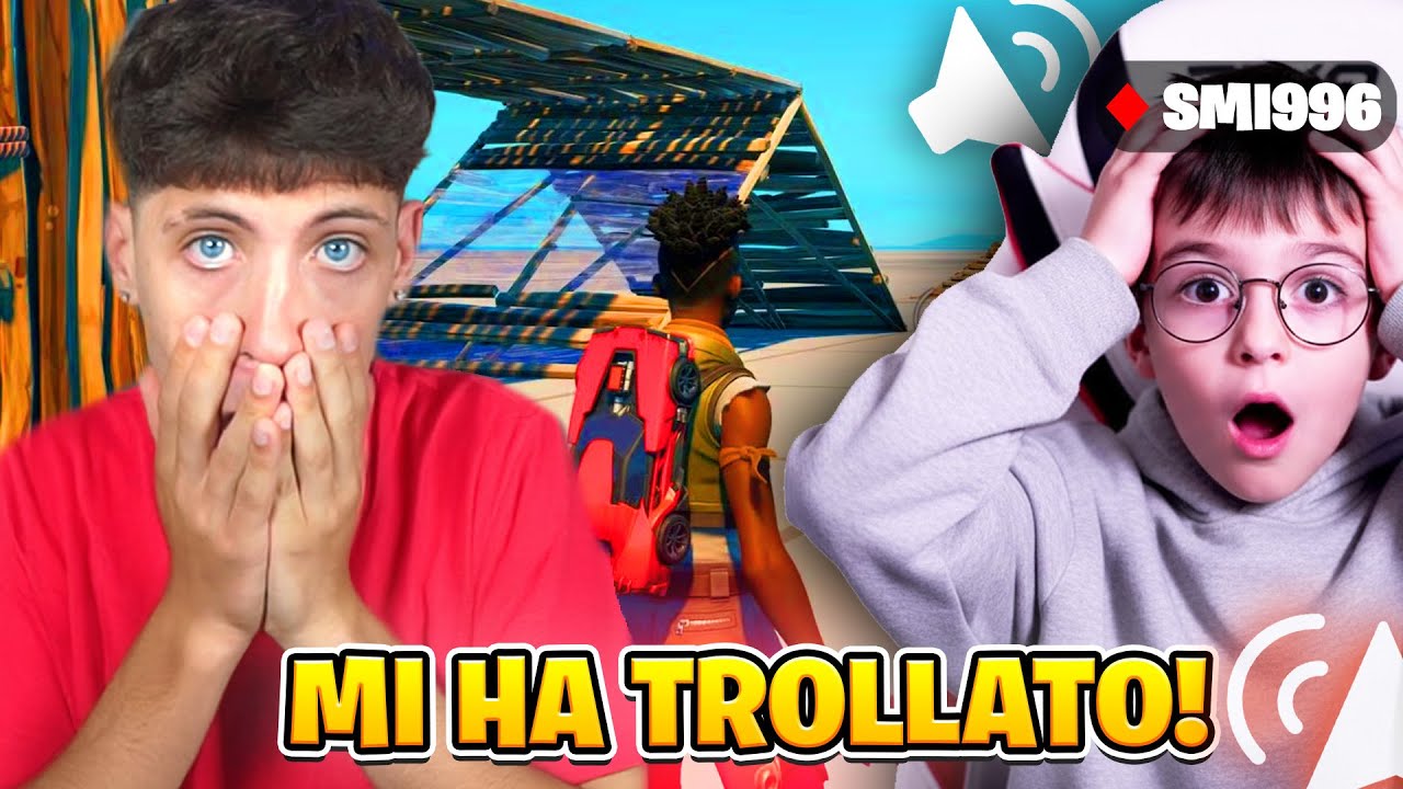 SMI SI FINGE UN BAMBINO E MI TROLLA NEI MIEI PROVINI! 🤬