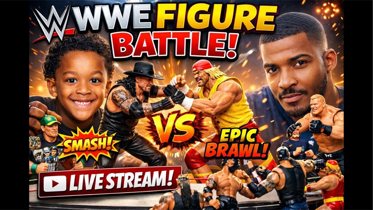 INSANE WWE Action Figure Matches 🤯 LIVE RIGHT NOW
