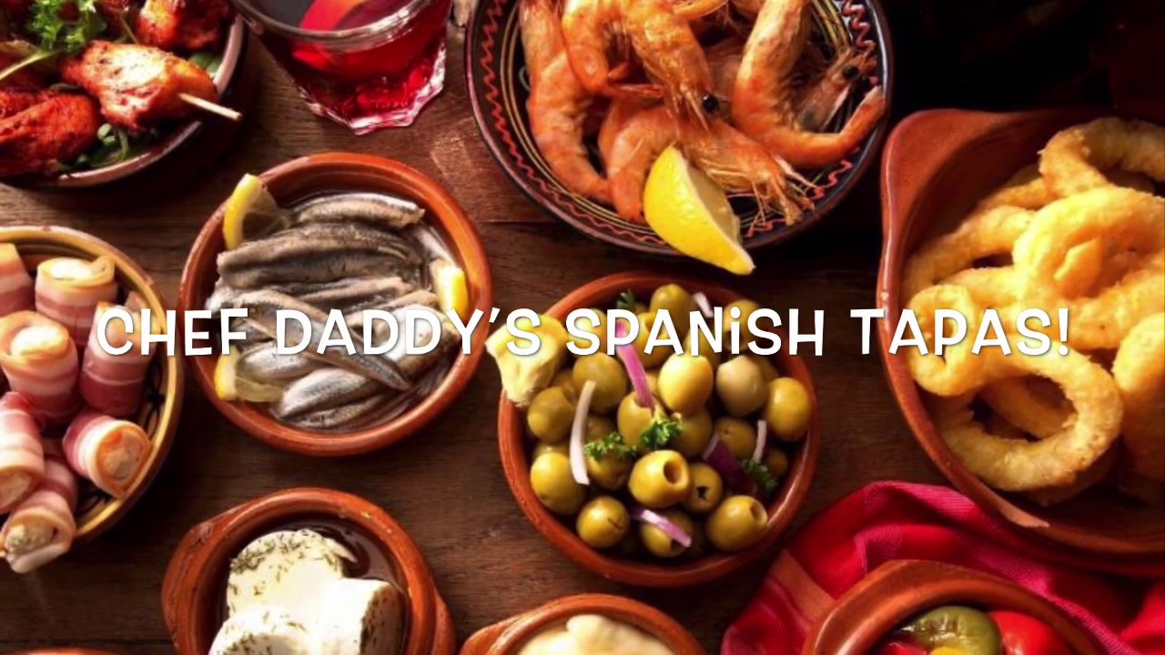SPANISH TAPAS - MULTIPLE SMALL PLATE APPETIZERS AS SERVED IN SPAIN