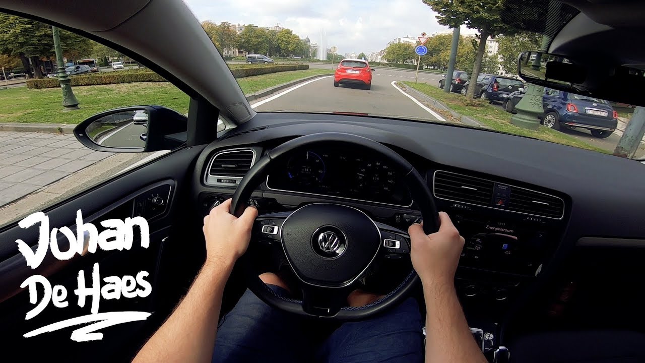 Тест-драйв VW e-Golf 2018 POV 136 л.с.
