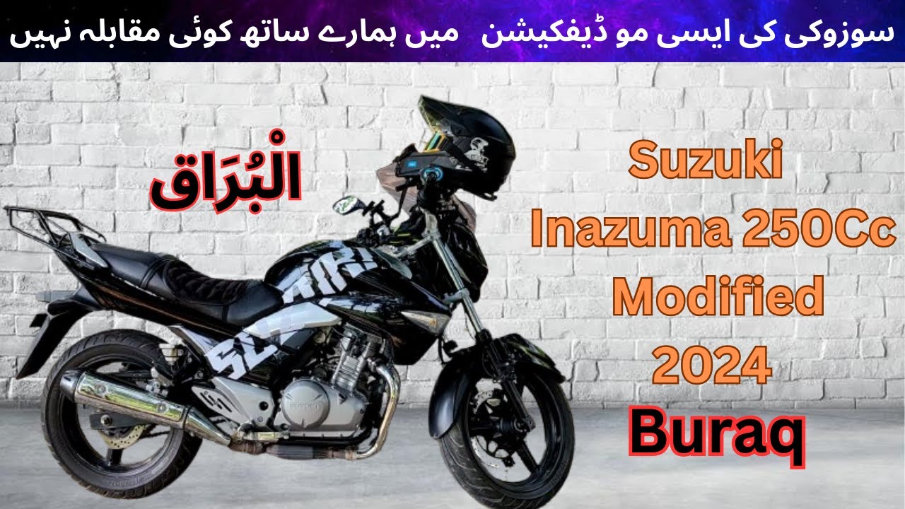 Suzuki Inazuma 250 Modified by Shiraz Biker