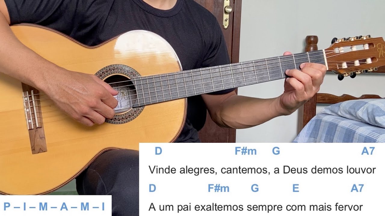 HINO A SÃO JOSÉ: VINDE, ALEGRES CANTEMOS (São José) | como tocar no violão [letra e cifra]
