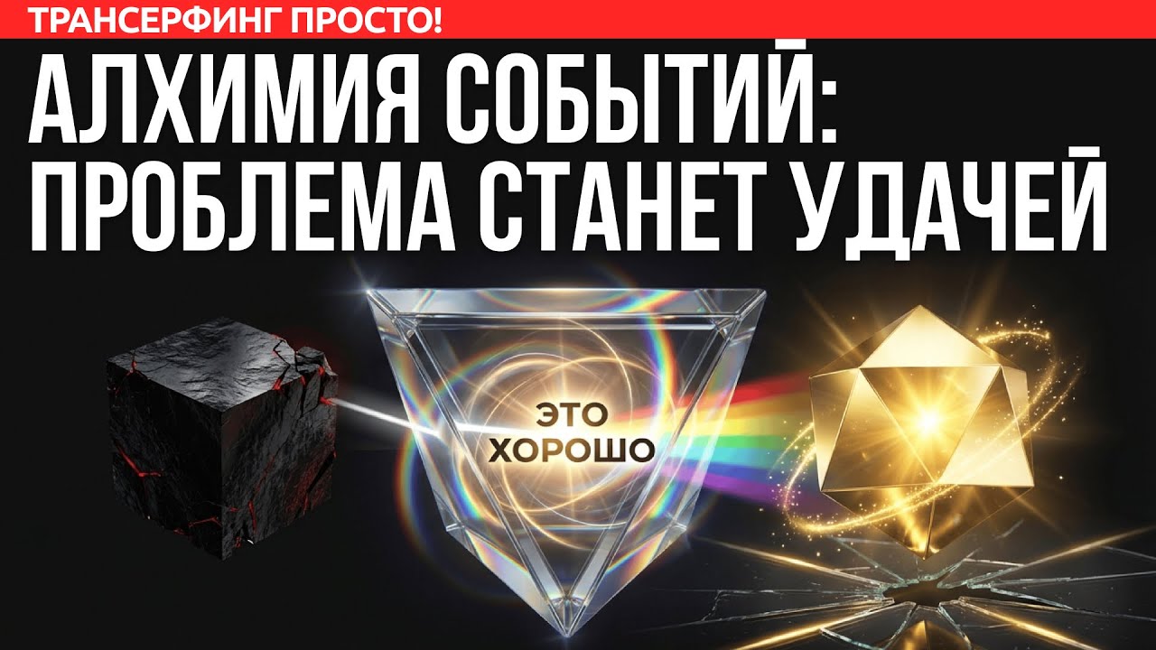 Одна фраза ПЕРЕНОСИТ на удачную линию жизни [2026] Трансерфинг просто!
